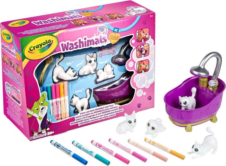 Image du produit Crayola Animaux de compagnie Washimals