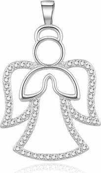Moiss Charming silver pendant Angel P0001166 (L)
