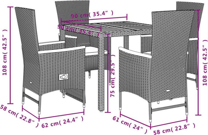 Image du produit VidaXL 3277508 (90 cm)