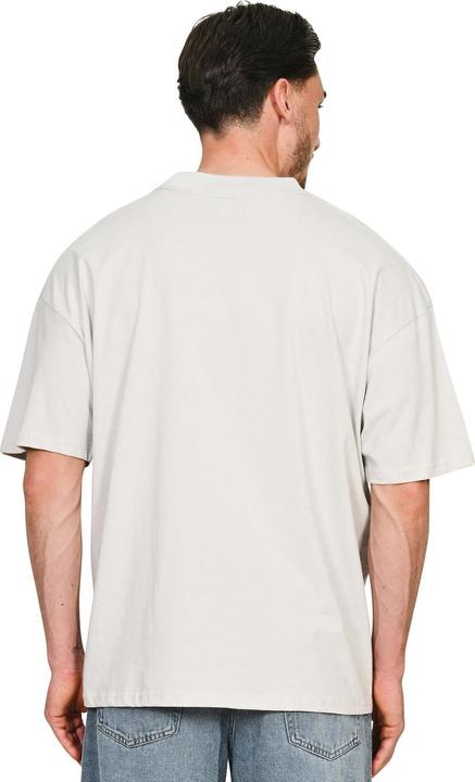 Actual product image Casual Classics Unisex Adult Combed Ringspun Cotton Extended Neckline Oversized T-Shirt (3XL)