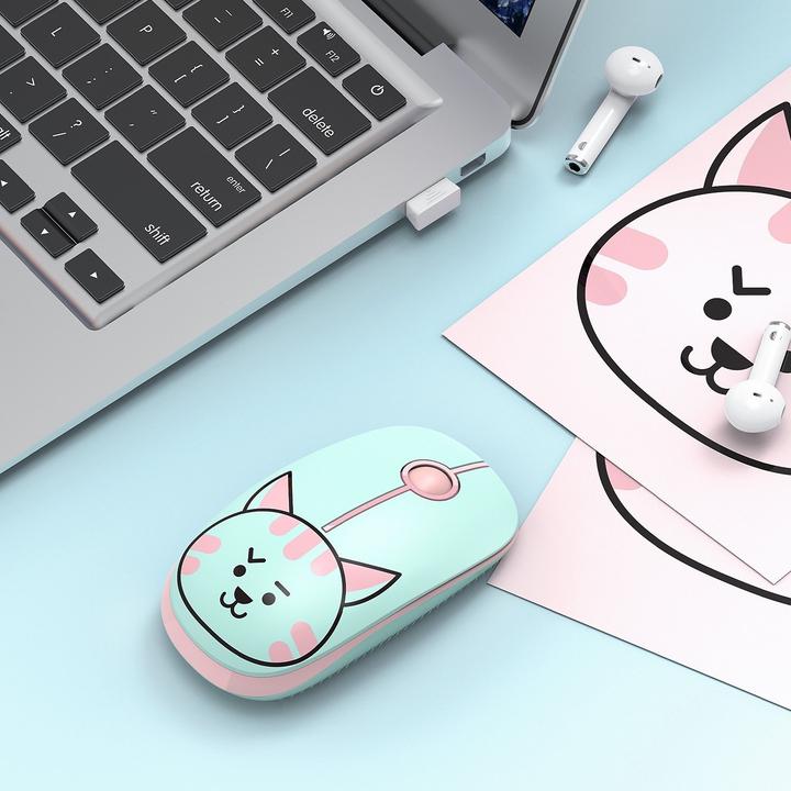 Produktbild Tellur Kids Wireless Mouse Cat (Kabellos)