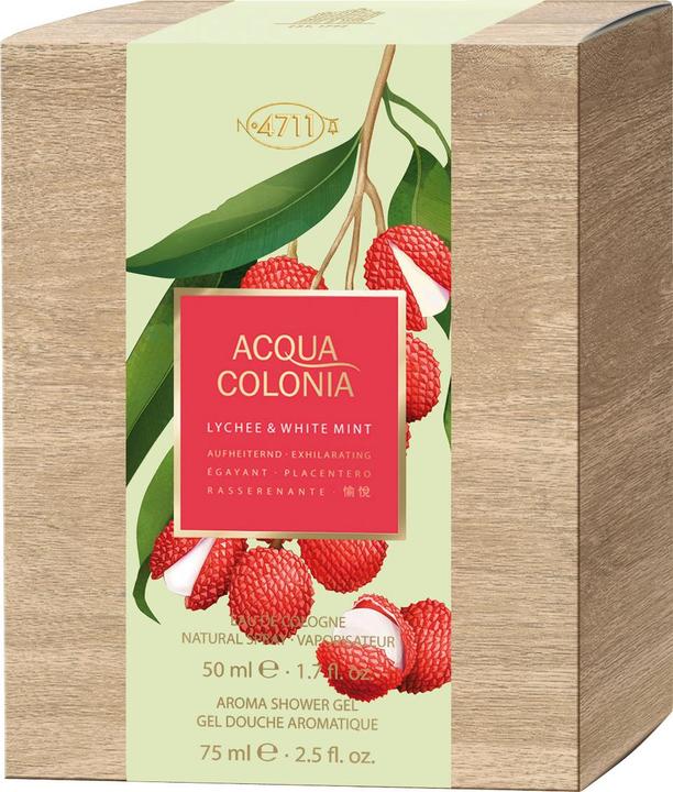 Produktbild Acqua Colonia 4711 Acqua Colonia Lychee & White Mint Set (Eau de Toilette, 125 ml)