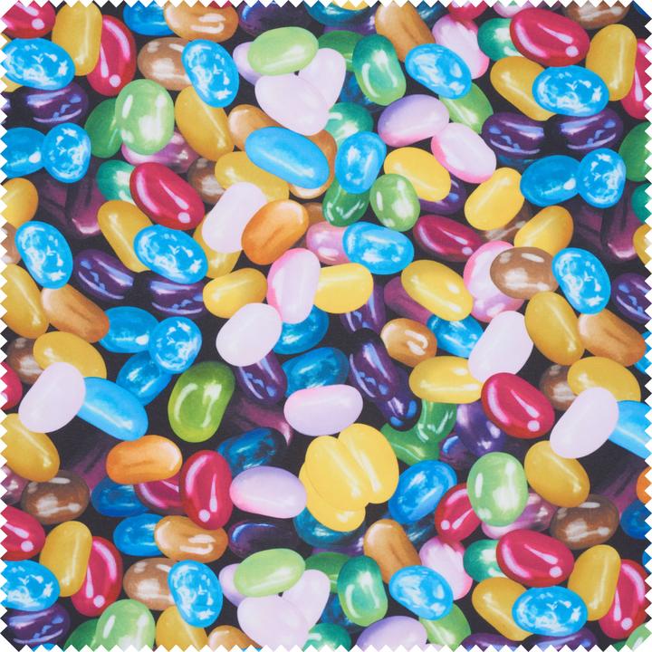 Actual product image VBS "Candy Drops" motif decorative fabric, 150 cm, by the metre