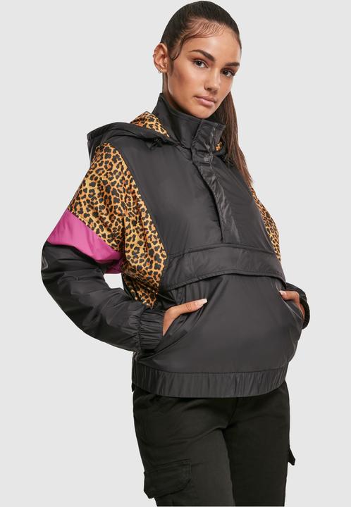 Produktbild Urban Classics Ladies AOP Mixed Pull Over Jacket (XS)