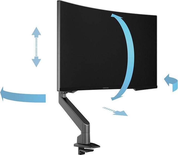 Actual product image Multibrackets M Gas Lift for 49" Samsung G9 (Table, 49")