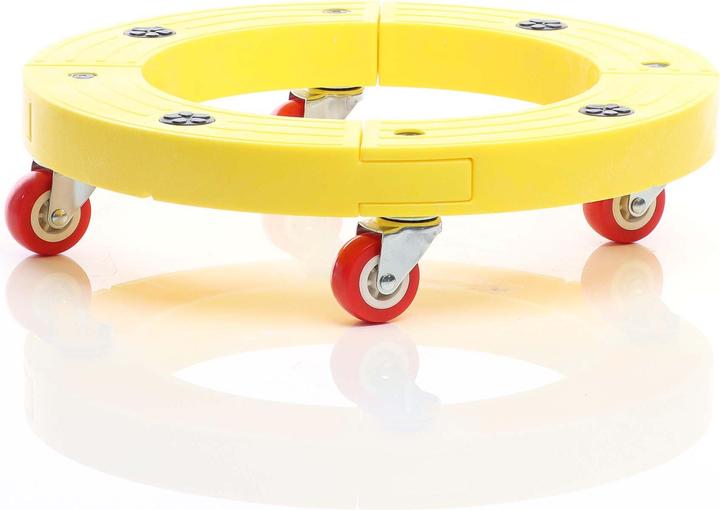 Immagine prodotto Wiltec Rullo di trasporto fino a 136 kg Tavola rotante rotonda Ø 400 mm Muovi e officina Roll Dog (136 kg)