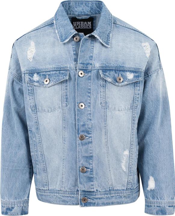 Urban Classics Ripped Denim Jacket (L)