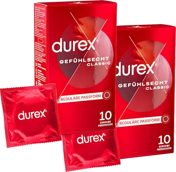 Immagine prodotto Durex Gefühlsecht Classic DUO (20 pz.)