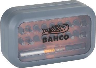 Produktbild Bahco Bitsatz, für Schlitz-, Phillips-, Pozidriv-, TORX- und Innensechskantschrauben (0, 3x Pz2, 3xPH2, PH1, PZ1, PZ3, 2x PH2, PH3, 2 x PZ)