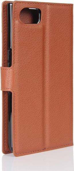 Actual product image MU Classic Litchi Leather Bookcover (KEYone)