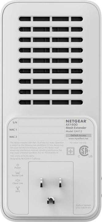 Produktbild Netgear EAX12-100PES (1200 Mbit/s, 400 Mbit/s)