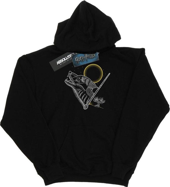 Image du produit - Sweat à capuche WEREWOLF LINE ART - Homme (S)