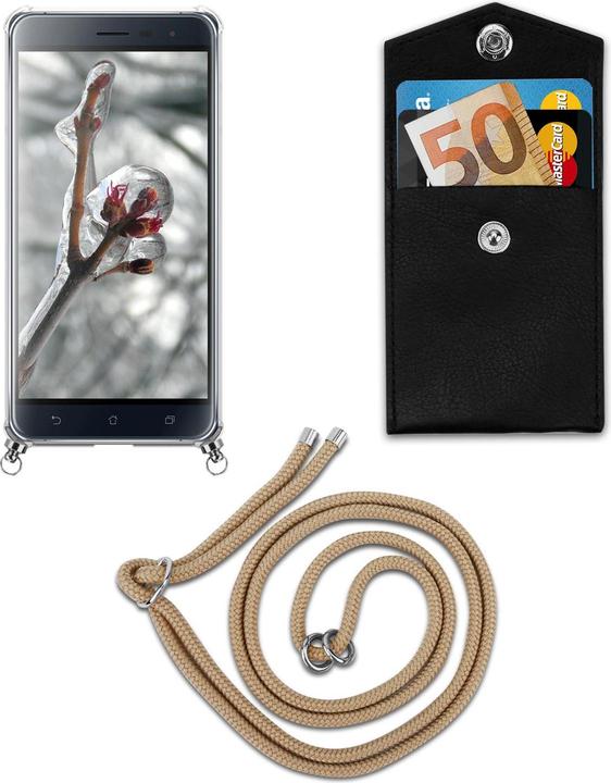 Produktbild Cadorabo TPU Handy Kette SILBER Cover