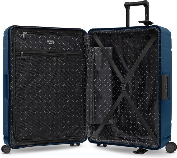 Actual product image Redolz Essentials 15 4-wheel trolley 75 cm with three-point fastening (100 l, XL (from 140l))