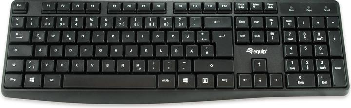 Produktbild equip Kabelgebundene USB Tastatur (DE, Kabelgebunden)