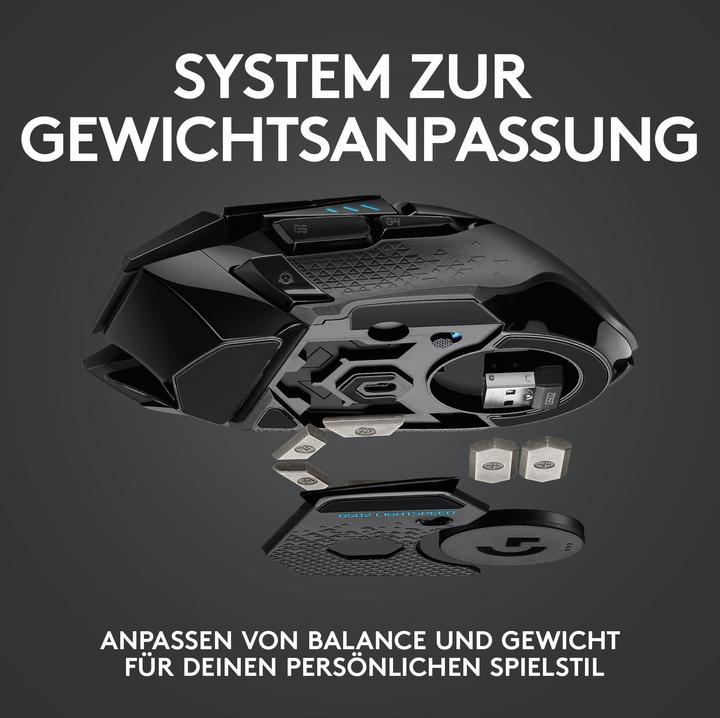 Produktbild Logitech G G502 Lightspeed (Kabellos)