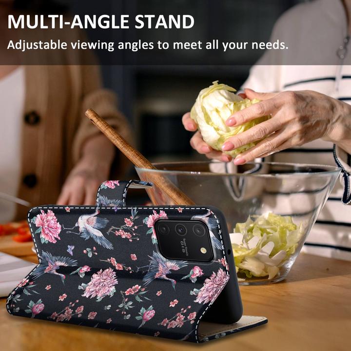 Actual product image Cadorabo Case Book Print (Samsung Galaxy S10 Lite, Samsung Galaxy A91)
