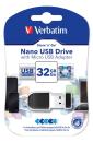 Immagine prodotto Verbatim Nano incl. adattatore OTG (32 GB, USB-A)