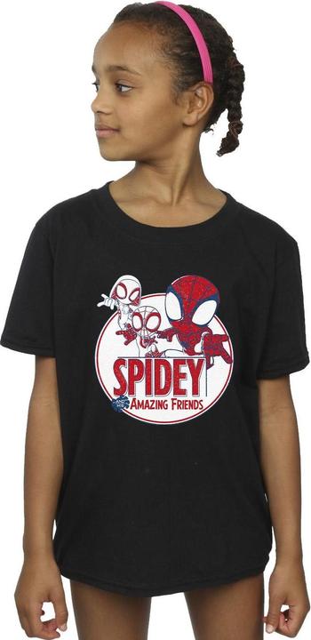 Image du produit - T-shirt SPIDEY AND HIS AMAZING FRIENDS CIRCLE - Fille (140, 146)