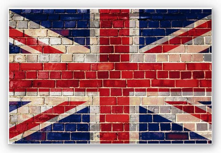 Image du produit Trenddeko Mur de l'Union Jack (45 x 30 cm)