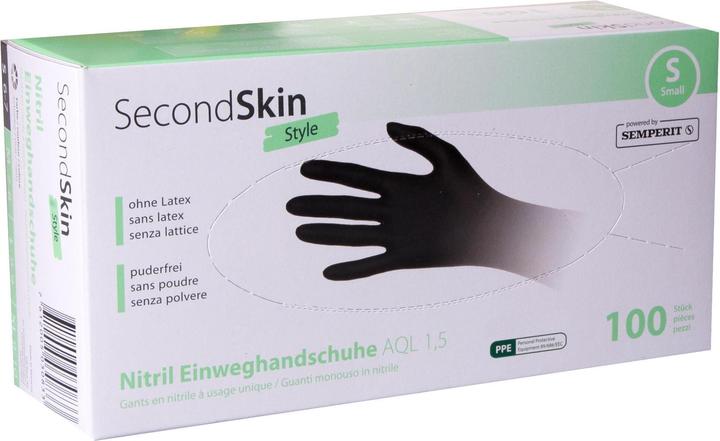 SecondSkin Einweghandschuh Nitril Style (S) (S)
