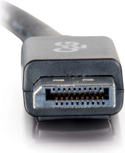 Immagine prodotto C2G 54400 Cavo DisplayPort con chiusure M/M, compatibile con 8K UHD - Audio Video Digitale, Nero (3 (0.91 m, DisplayPort)