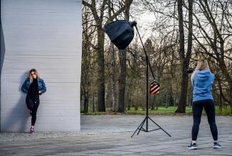 Actual product image CamRock tripod LS-523 lighting tripod (375 cm, 5 kg)
