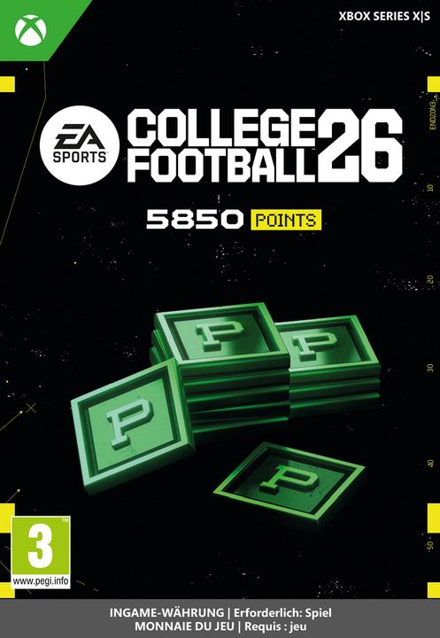 Microsoft XBOX College Football 26: 5850 Points Download Code (Windows)