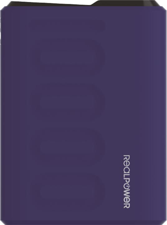 Produktbild RealPower Powerbank PB-10000 PD+ Midnight (10000 mAh, 18 W, 18 Wh)