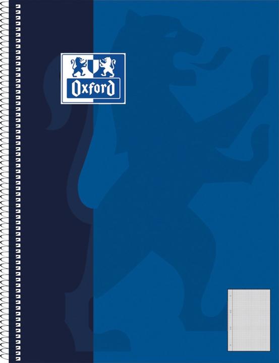 Actual product image Oxford Collegium block (A5, Checked, Hardcover)