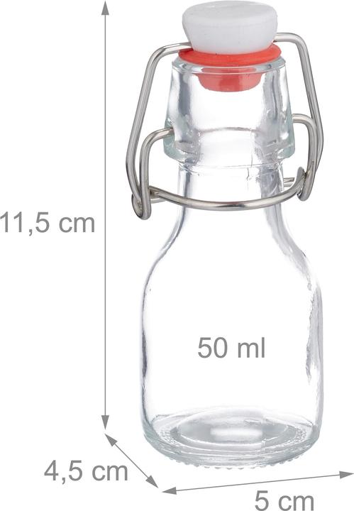 Immagine prodotto Relaxdays Set di-mini-bottiglie (25 pz., 0.05 l)