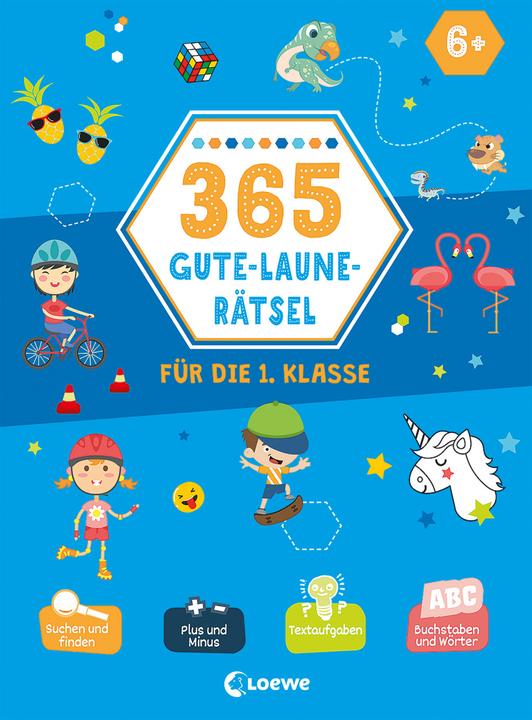365 Gute-Laune-Rätsel für die 1. Klasse (Deutsch, Loewe Lernen und Rätseln, Hanna Schmitz, 2022)