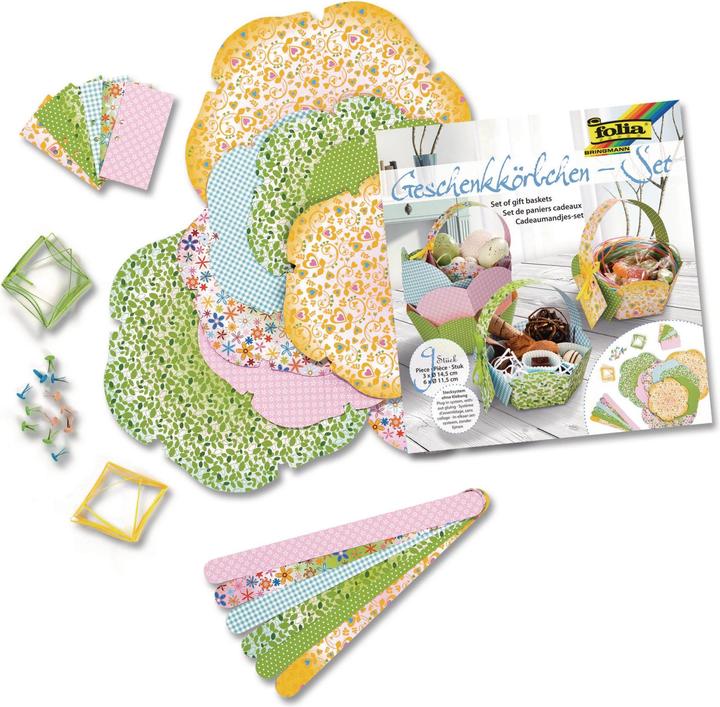 Produktbild Folia Geschenkkörbchen-Set (9 x)