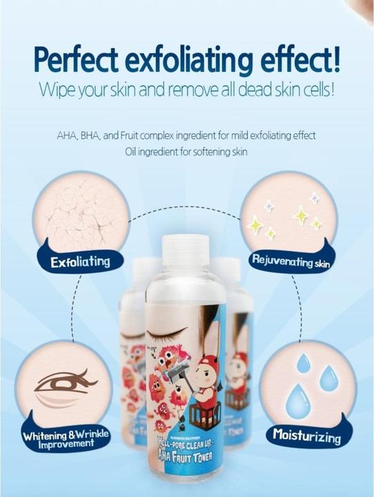 Image du produit Elizavecca Milky Piggy Hell-Pore Clean Up AHA Fruit Toner (Lotion tonique, 200 ml)