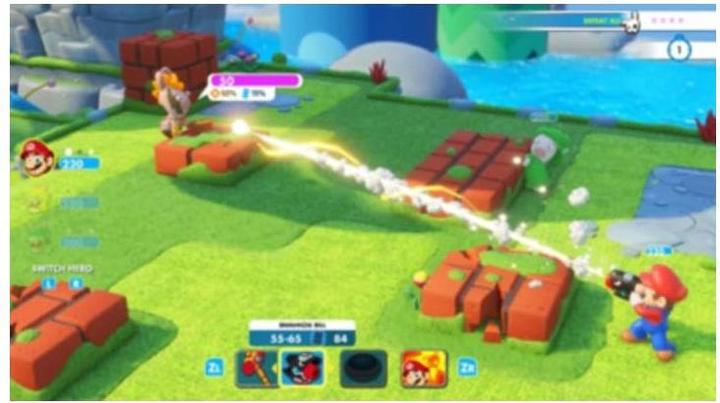 Actual product image Ubisoft Mario Rabbids Kingdom Battle (Switch, DE)