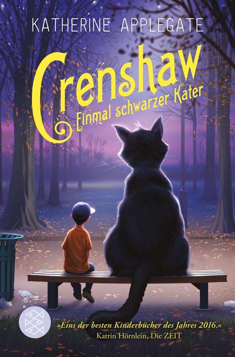Produktbild Crenshaw - Einmal schwarzer Kater (Deutsch, Katherine Applegate, Brigitte Jakobeit, 2019)