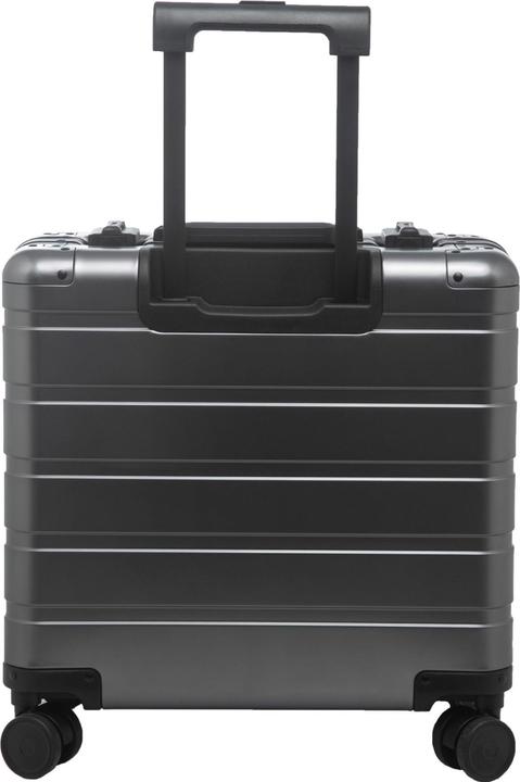 Produktbild Alumaxx Business Overnighttrolley, mit Vollalukoffer, grau (37 l, Handgepäck (bis 50l))