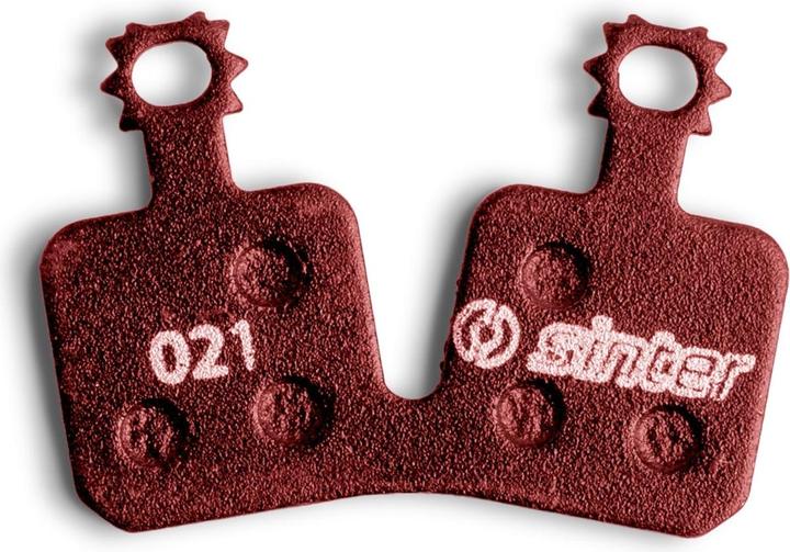 Sinter organisch, MTB Standard, rot, Set (Shimano, Magura, Organisch (Resin))