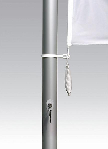 Actual product image Mannus Aluminum flagpole PIRAT