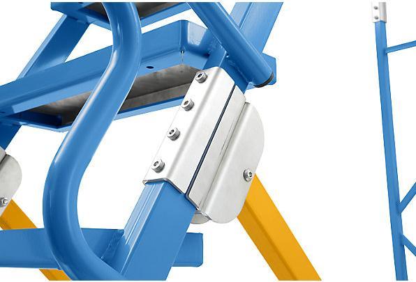 Actual product image eurokraft pro Mobile platform ladder PREMIUM (Platform ladder, 175 cm)