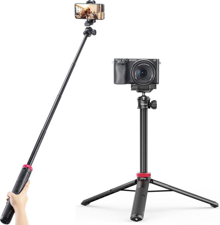 Ulanzi Bastone per selfie MT-44BK (Materiale sintetico, Metallo)