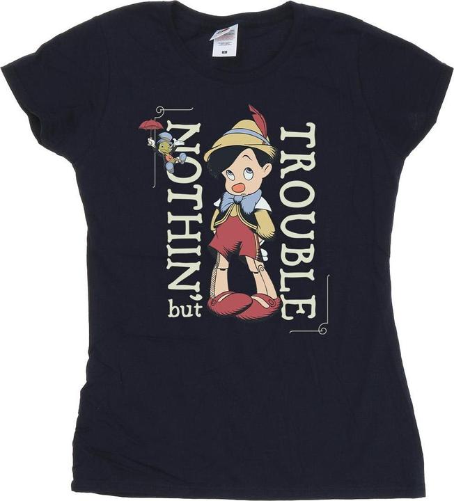 Immagine prodotto Disney Pinocchio Nothing But Trouble Maglietta Donna (XL)