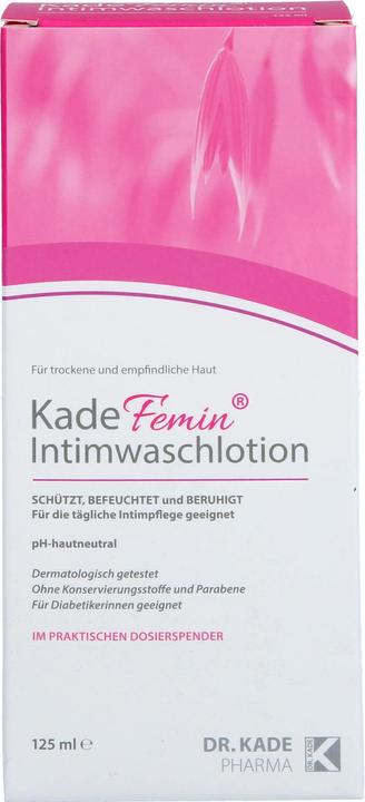 Actual product image Dr. Kade Pharma KadeFemin Intimate Wash Lotion, 125 ml Lotion (125 ml, Intimate washing lotion)