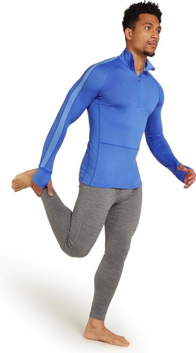 Image du produit Icebreaker Hommes Mérino Mer ZoneKnit 200 LS Half Zip (M)