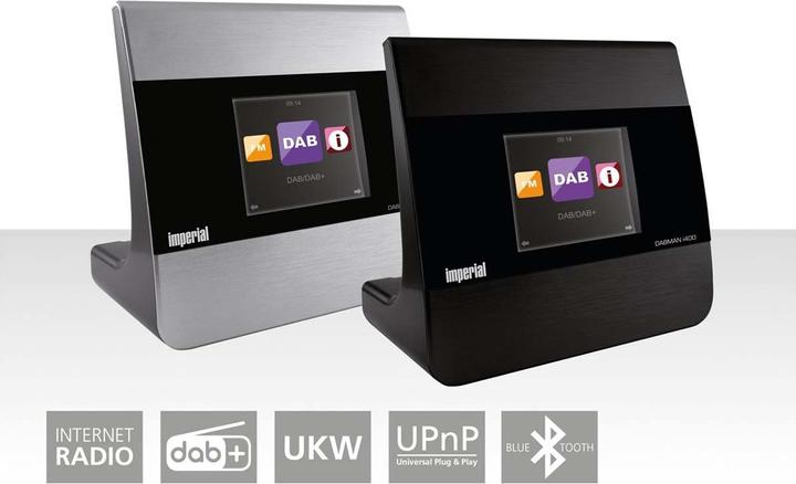 Productafbeelding Imperial Dabman i400 (Internet radio, DAB+, VHF, FM, Bluetooth, WiFi)
