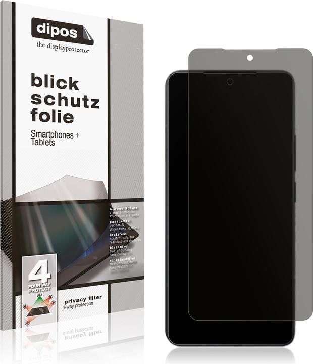 Produktbild Dipos Privacy Blickschutzfolie 4-Way (1 Stück, Xiaomi Poco X7 Pro)