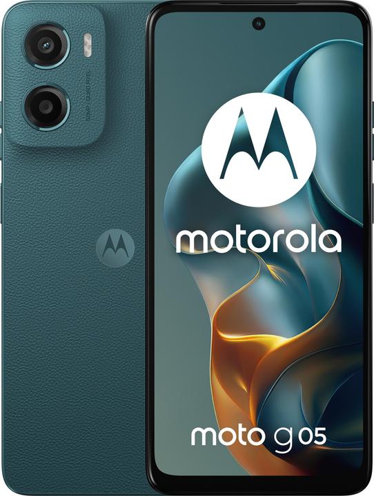 Actual product image Motorola Moto G05 (64 GB, Forest Green, 6.67", Dual SIM, 50 Mpx, 4G)