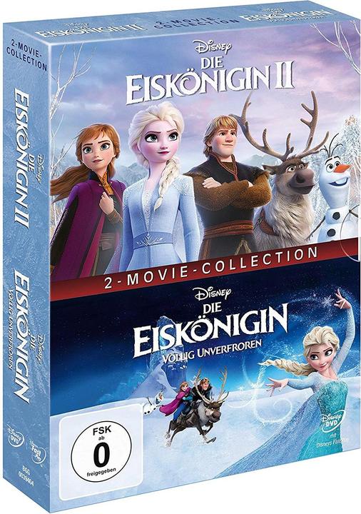 Disney Die Eiskönigin 2 - 2 Movie Collection - DVD (DVD, 2020, Deutsch, Türkisch, Englisch)