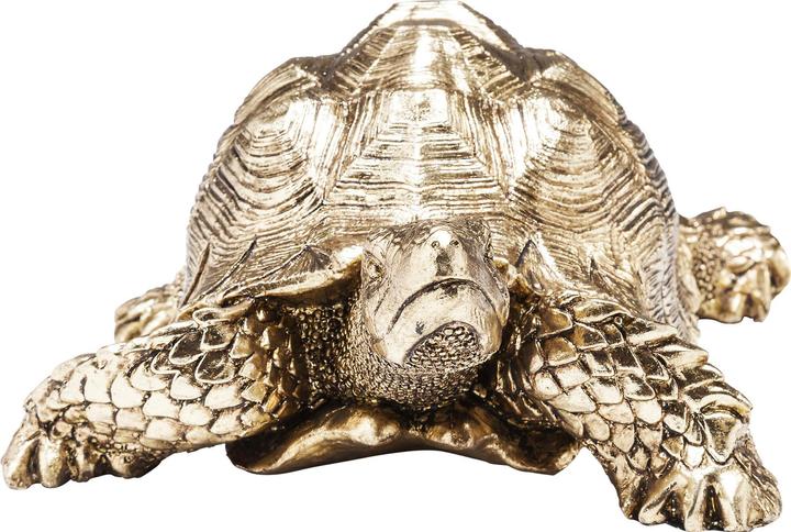 Image du produit Designlife Figurine décorative Turtle doré PM (14,5 x 30 x 25,5 cm)