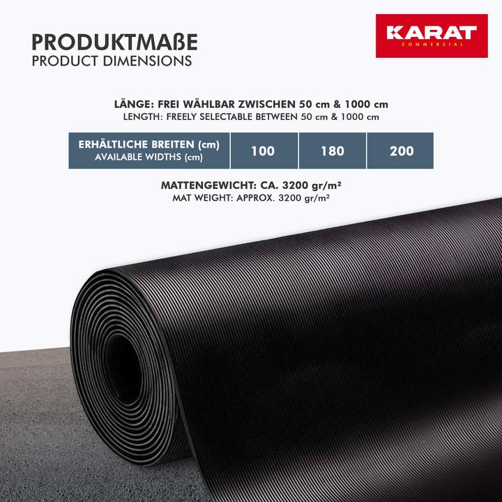 Produktbild ETM Fein gerippt (180 x 100 cm)